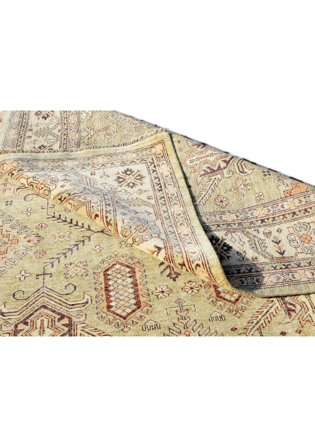 Traditional Large Handwoven Oushak Rug, Décor for Playroom