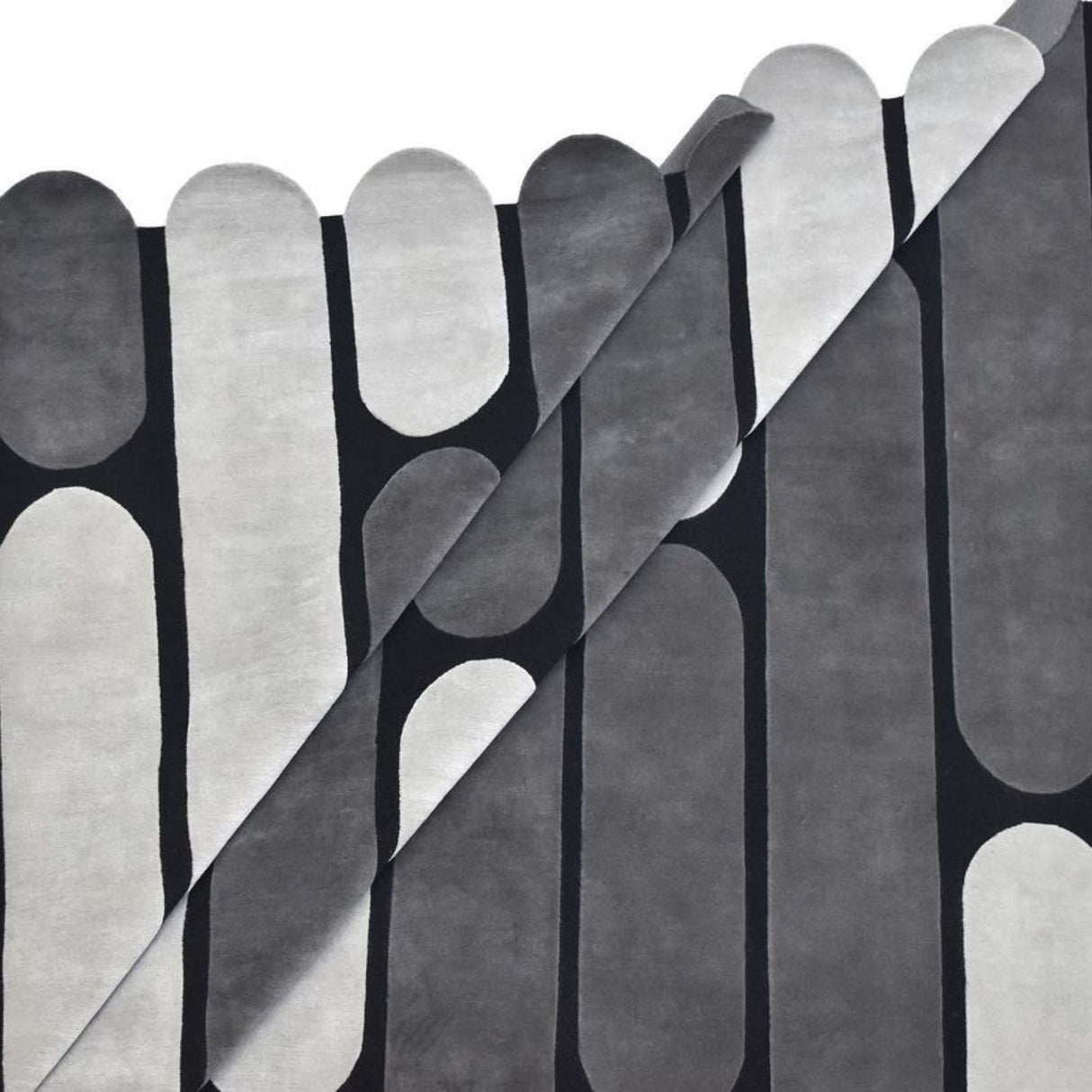 Luxury Tufted Carpets, Grey Wool Tufted Carpet