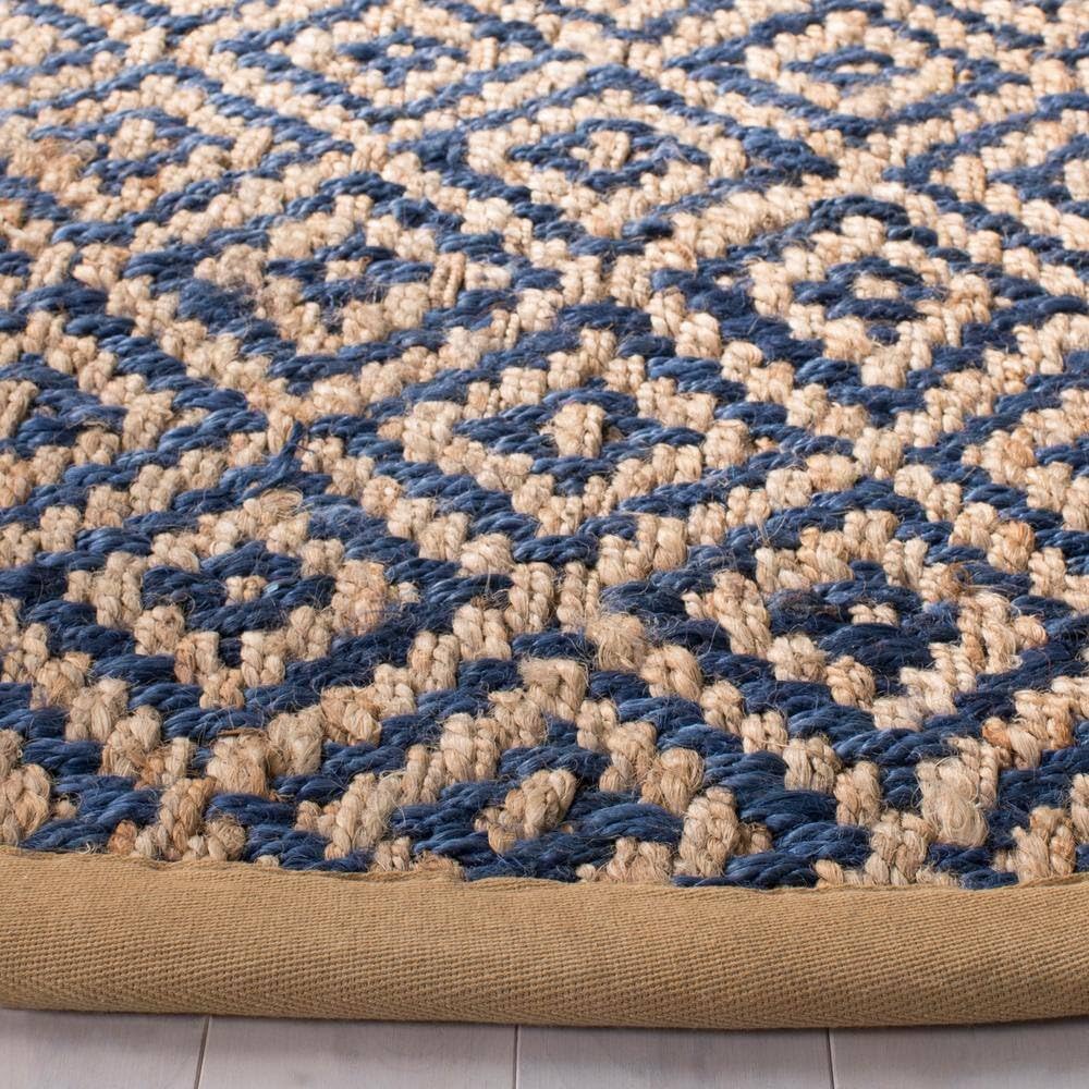 Hemp Jute Rugs, Tropical Blue Rug