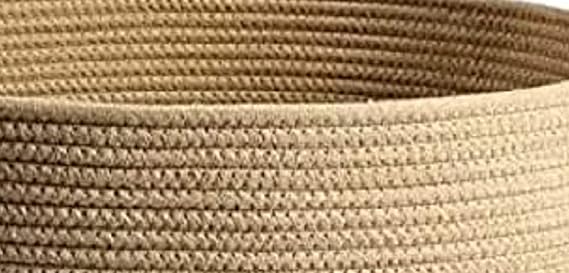 Handwowen Jute Planter Pots/Storage Basket with Handle, Multi-Purpose Storage Bag