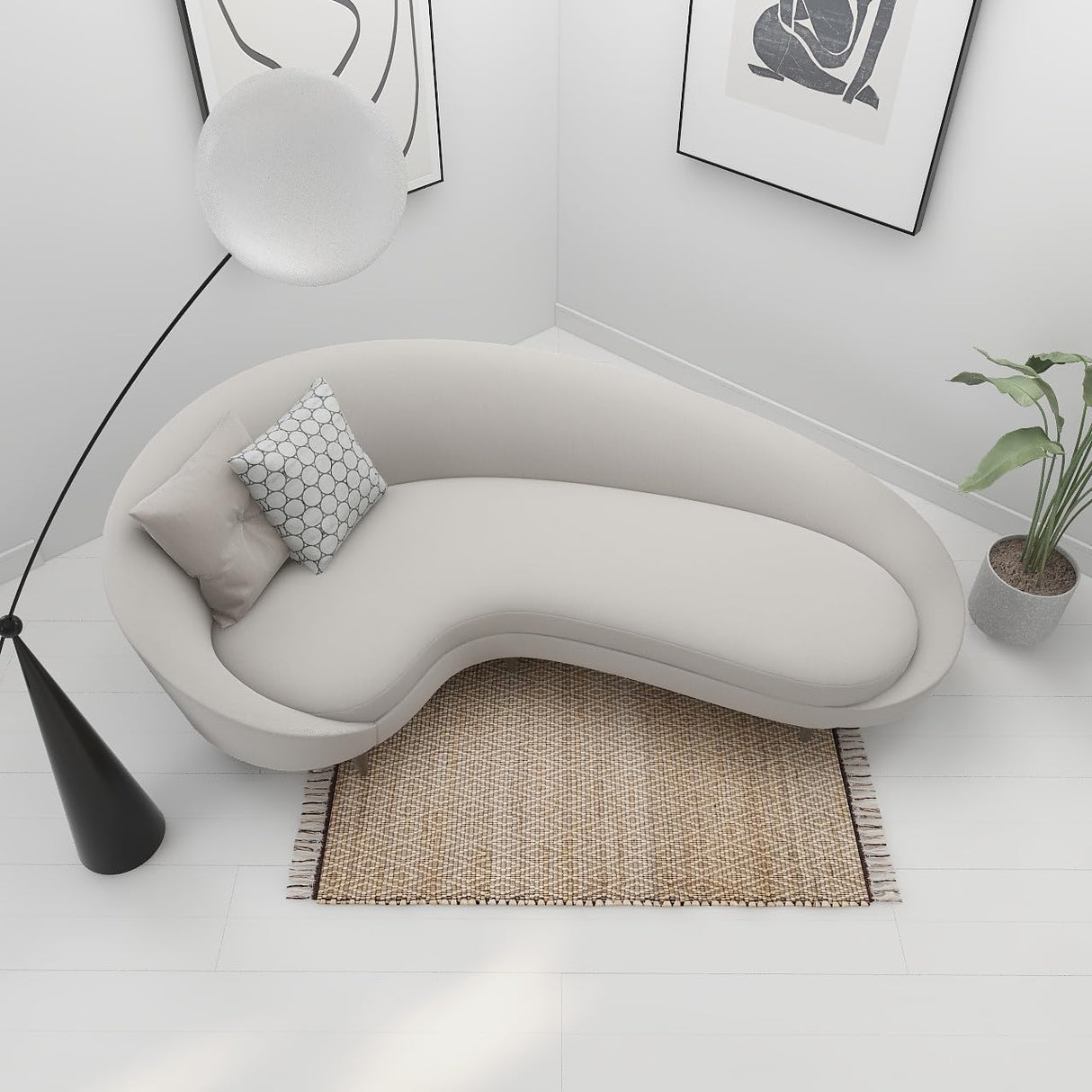 Hemp Jute And Cotton Blend Rugs, Design Home Décor Rug