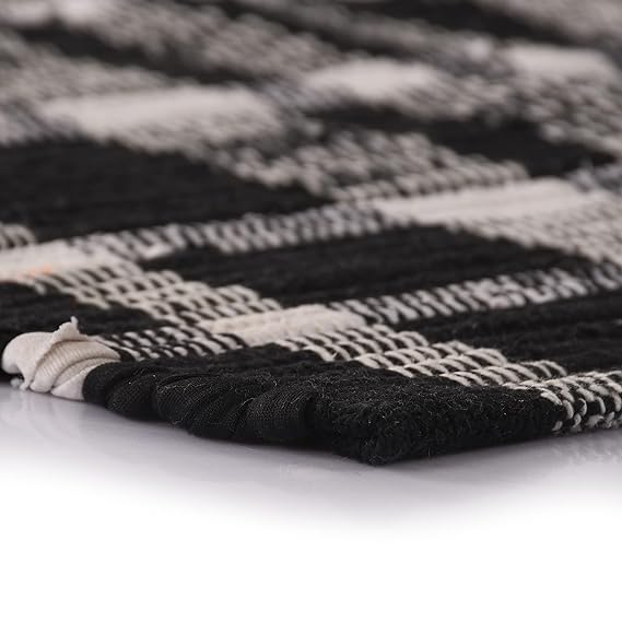 Modern Chindi Rug for Kitchen, Living Room, Bedroom, Dining Room, Kitchen or entryway