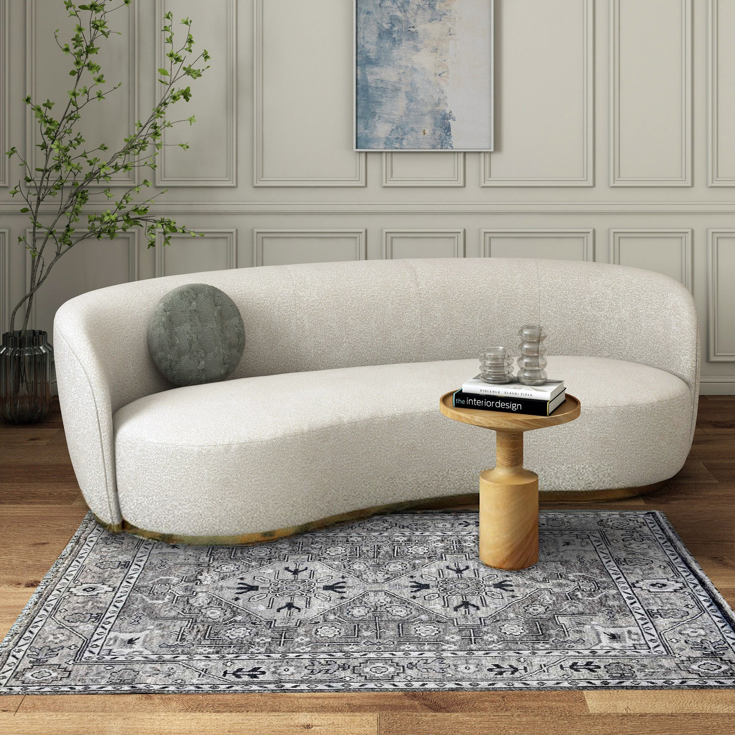 Oriental Oushak Design Rug luxury Gray Area Rug,Decorative Oushak Rugs