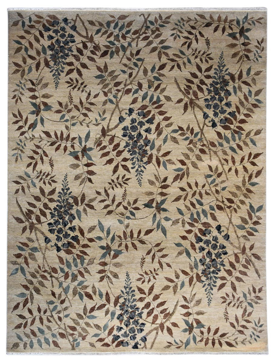 Handmade Modern Designer Carpets, Exclusive Knotted Modern Carpet,Multicolor