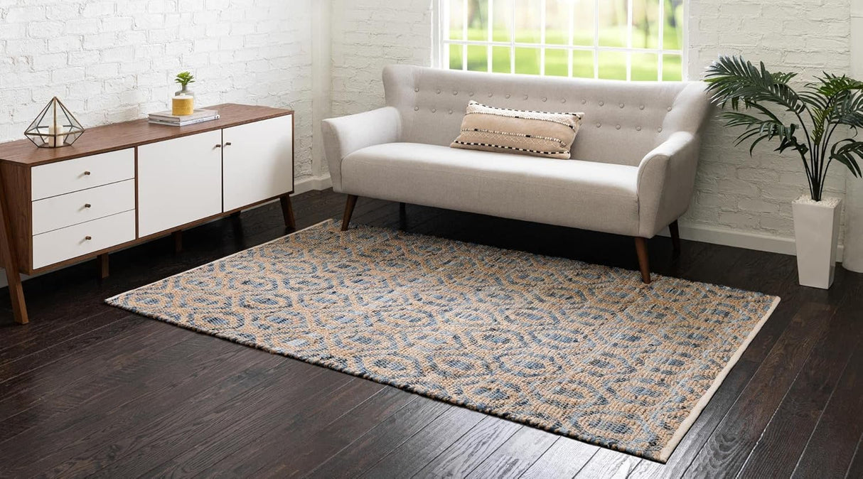 Chindi Cotton Area Rug Farmhouse Style, Indoor Entryway Rug, for Room Doorway