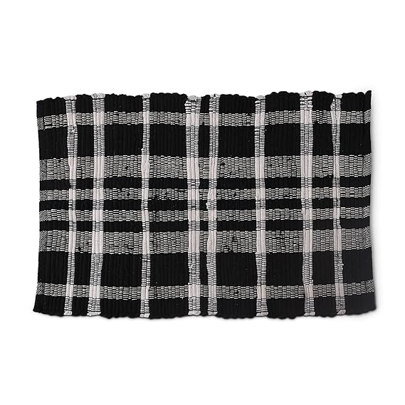 Modern Chindi Rug for Kitchen, Living Room, Bedroom, Dining Room, Kitchen or entryway