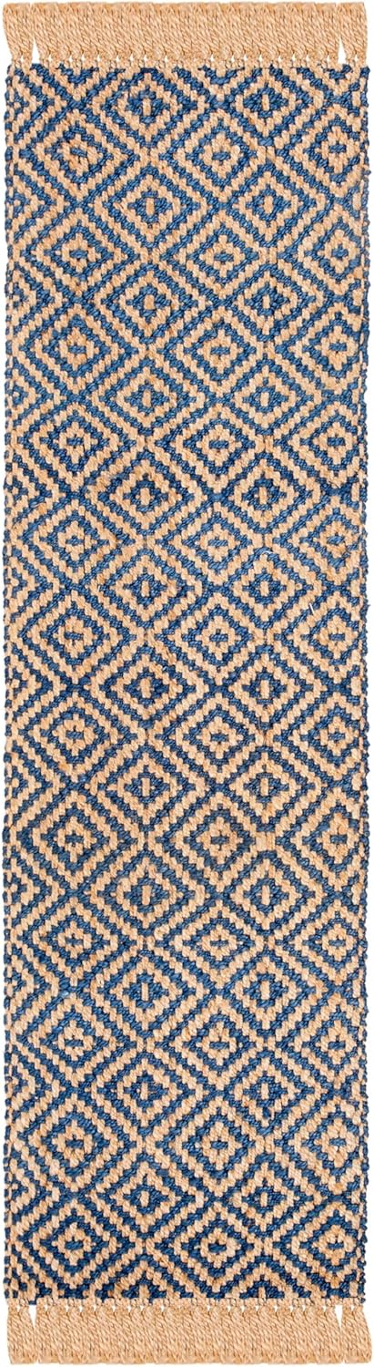 Hemp Jute Rugs, Tropical Blue Rug