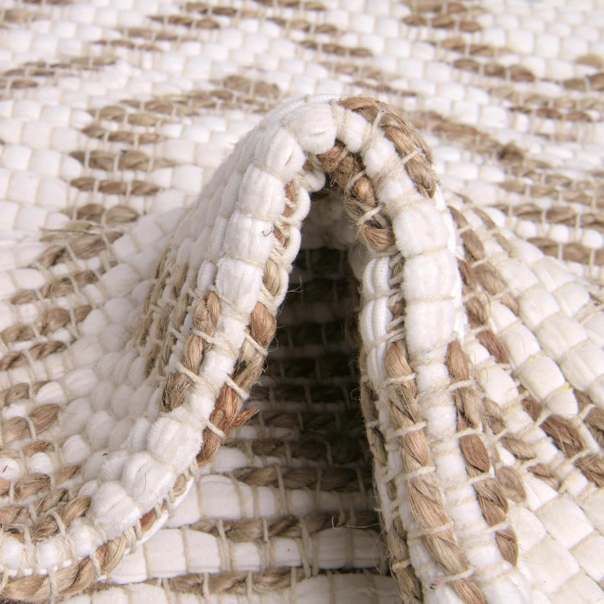 Chindi Cotton Area Rug Farmhouse Style, Indoor Entryway Rug, for Room Doorway