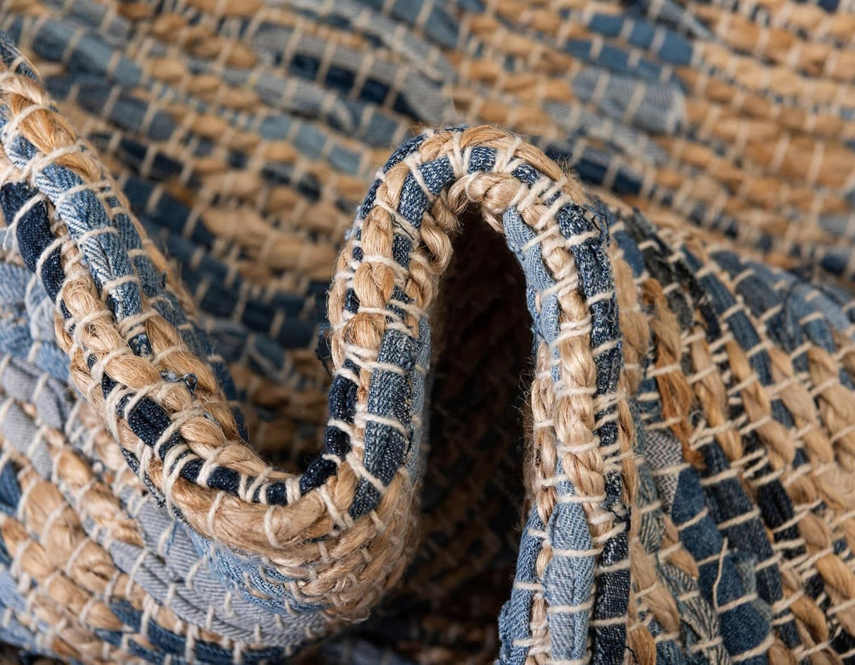 Chindi Cotton Area Rug Farmhouse Style, Indoor Entryway Rug, for Room Doorway