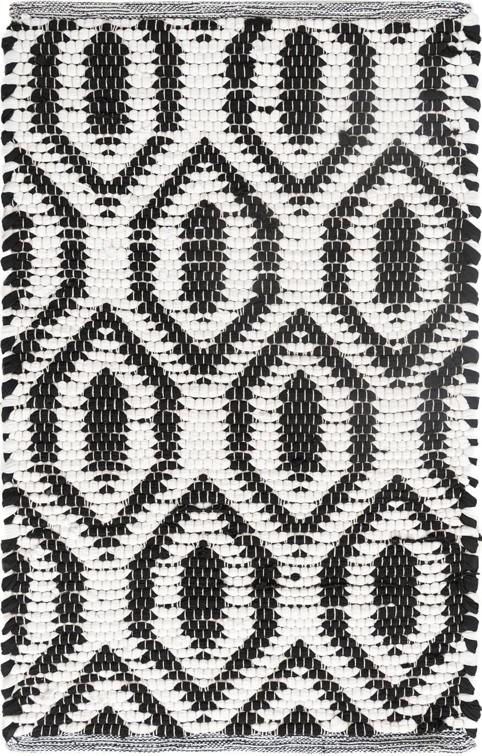Chindi Cotton Area Rug Farmhouse Style, Indoor Entryway Rug, for Room Doorway