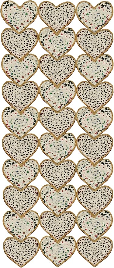 Handcrafted Circle Area Rug - Flatweave Rug Indoor Outdoor Use Carpet