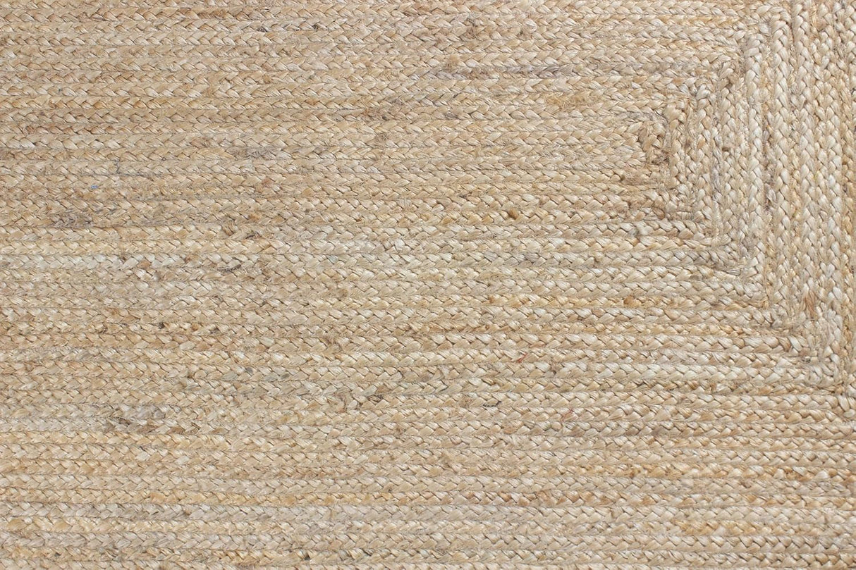 Handwoven Boho Braided Jute Rug – Perfect Natural Carpet for Any Room