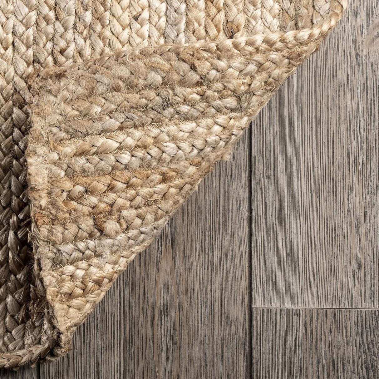 Natural door mat jute braided rugs