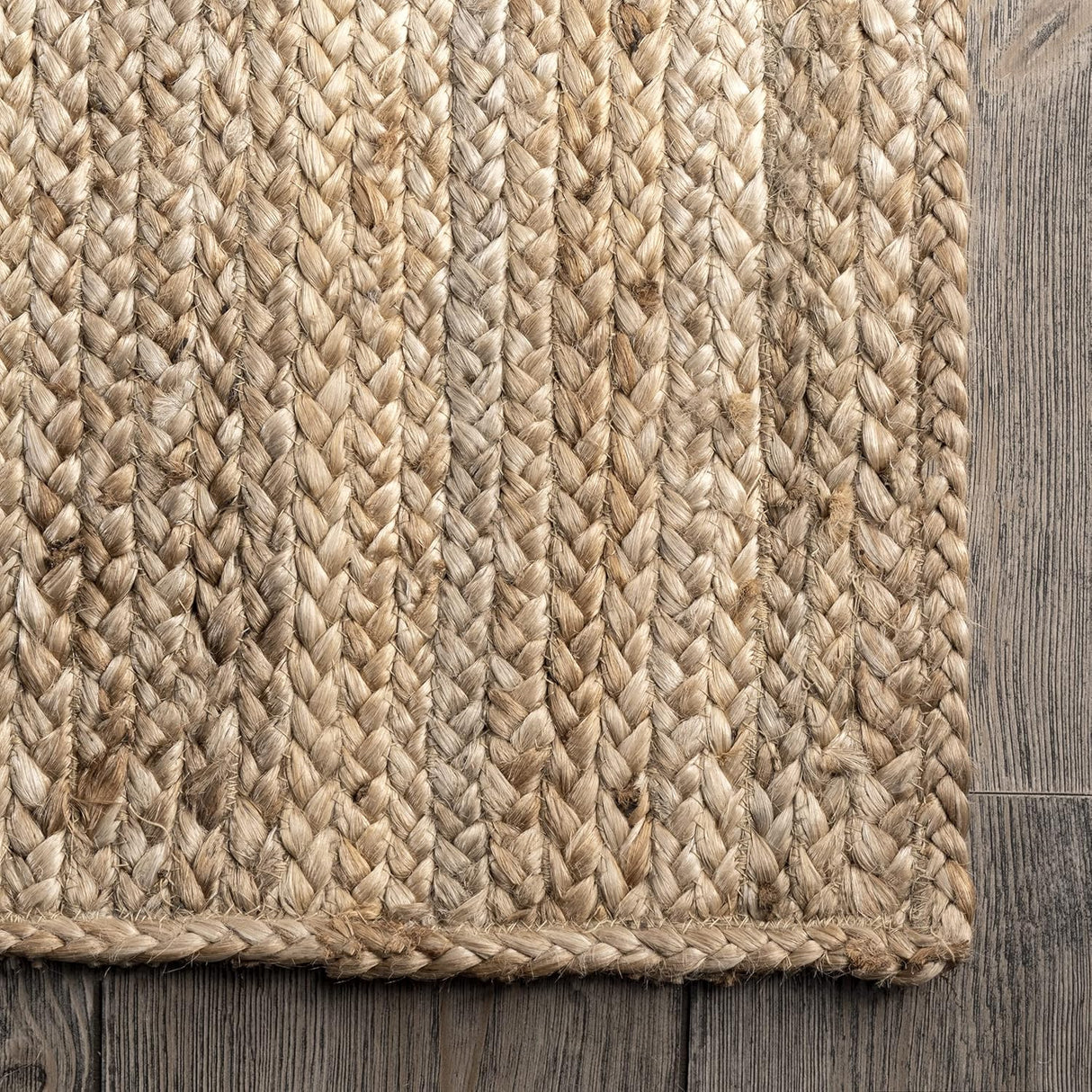 Natural door mat jute braided rugs