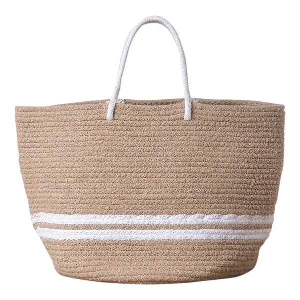 Jute Tote Bag | Natural Beige