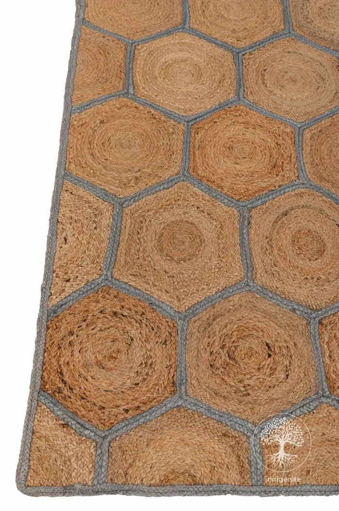 Non-Slip Braided Area Rugs – Lightweight Carpets for Bedroom & Living Room Décor