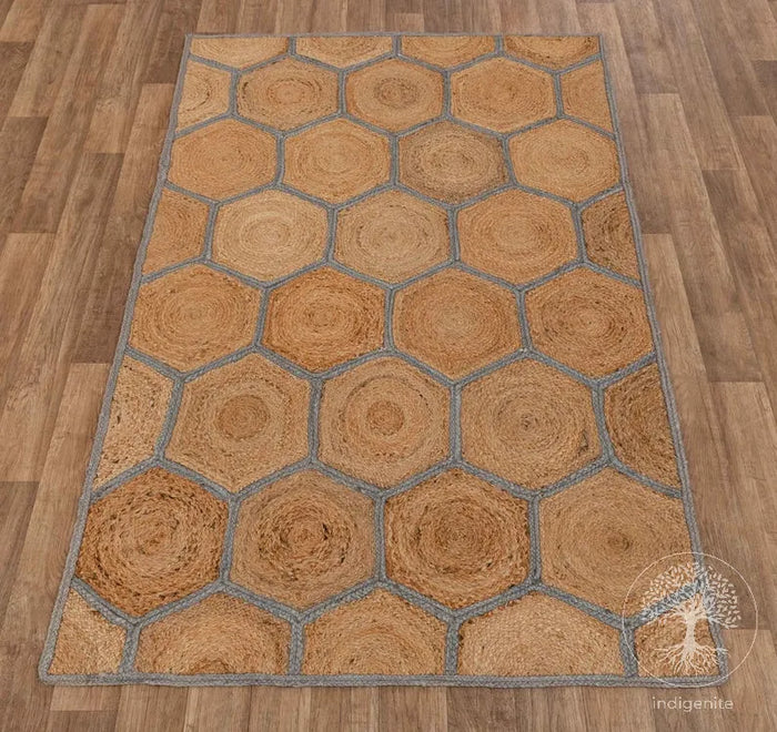 Non-Slip Braided Area Rugs – Lightweight Carpets for Bedroom & Living Room Décor