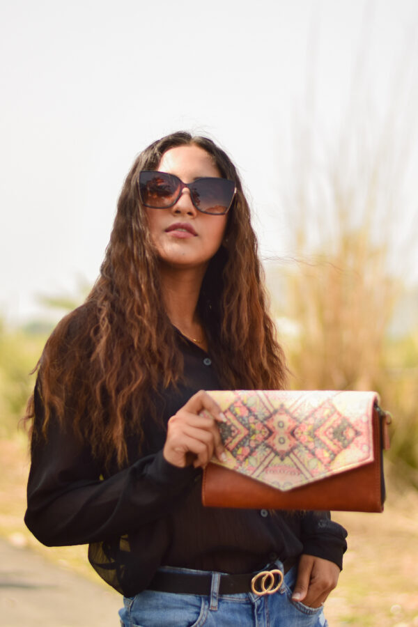 The Solitary Soul Sling Bag,Traditional Indian Dhurrie Bags