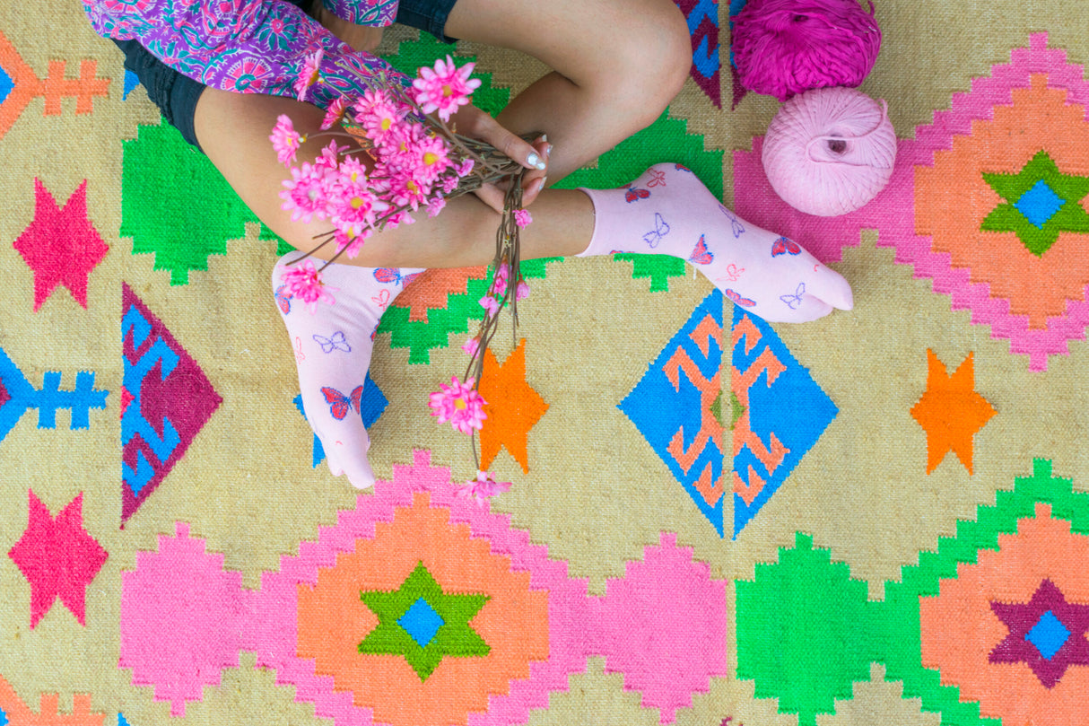 Dhurrie Rugs Handwoven Wool Kilim Woven Rug