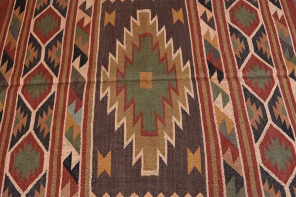 Wool Jute Kilim Portland Area Rug