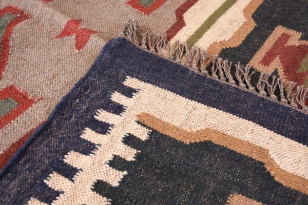 Wool Jute Kilim Style Rug Columbus Rug