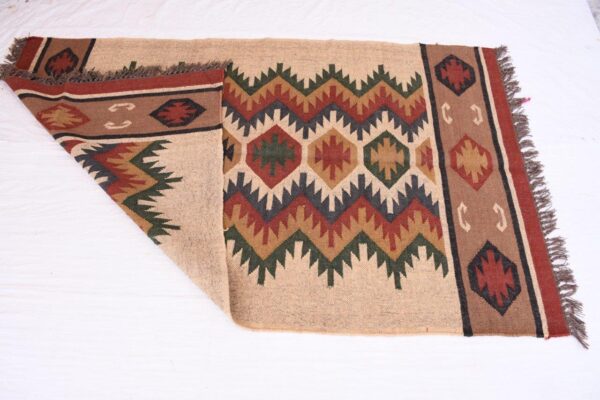 Handmade Kilim Rugs, Multi Color Jute Kilim Washington Rug