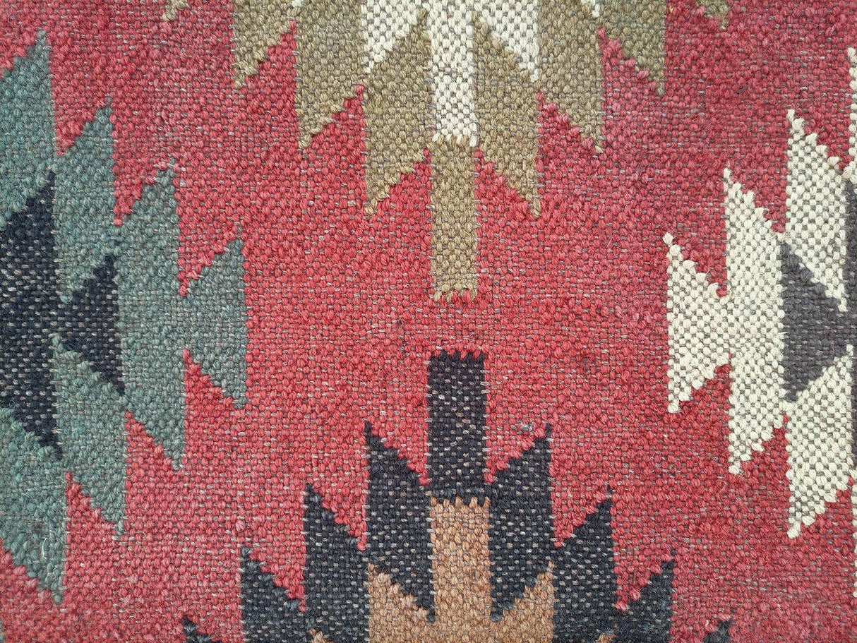 Neutral Wool Jute Kilim Rug Dallas Rug