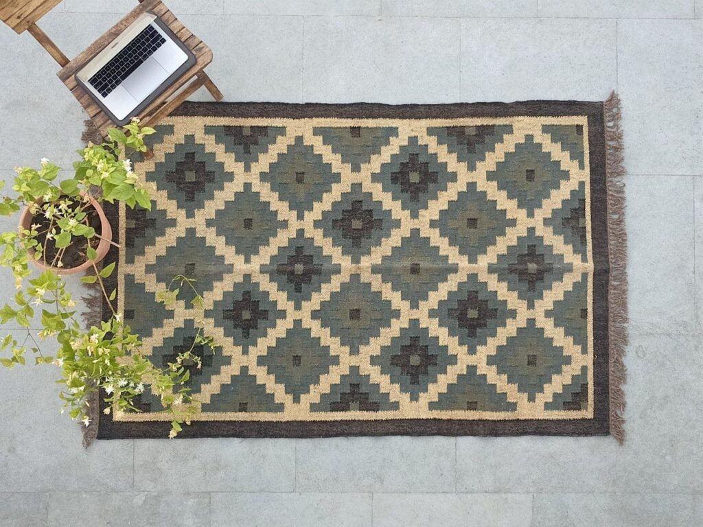 Natural Jute Kilim Dhurrie Rugs Philadelphia Rug
