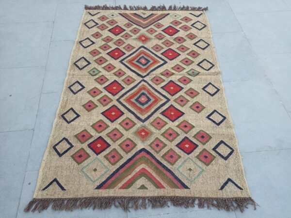 Natural Jute Kilim Dhurrie Rugs Houston Rug