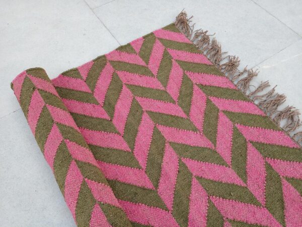 Kilim Carpet, Jute Kilim Los Angeles Rug