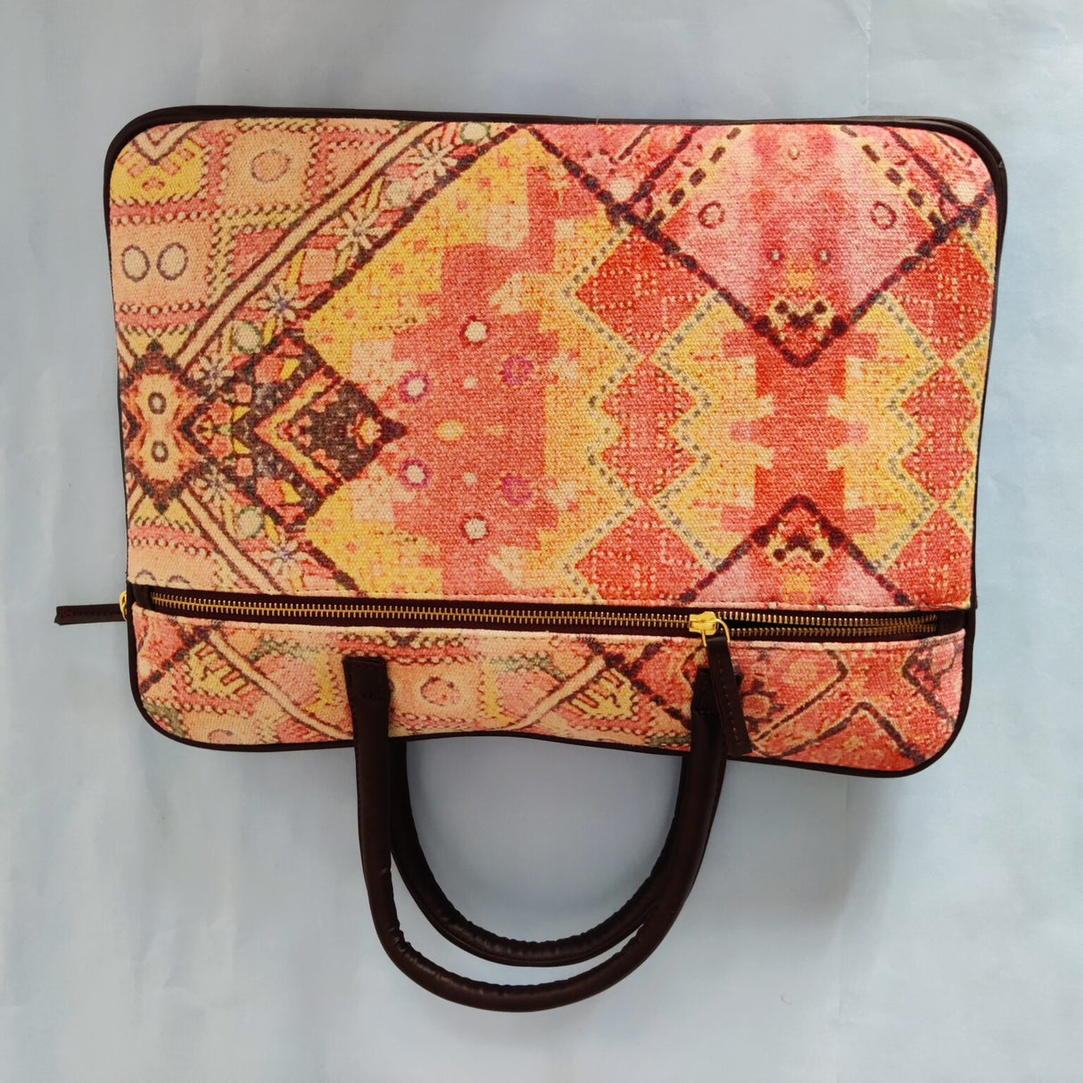 Eco-Friendly Cotton Bags,Digital Printed Dhurrie Laptop Bag