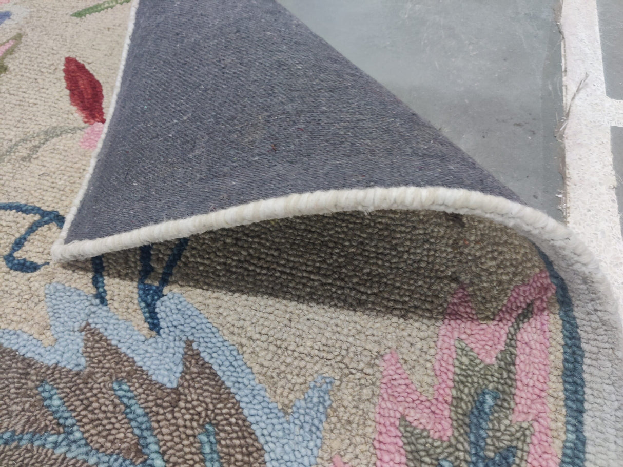 New Authentic Floral Design Hand Tufted Carpet