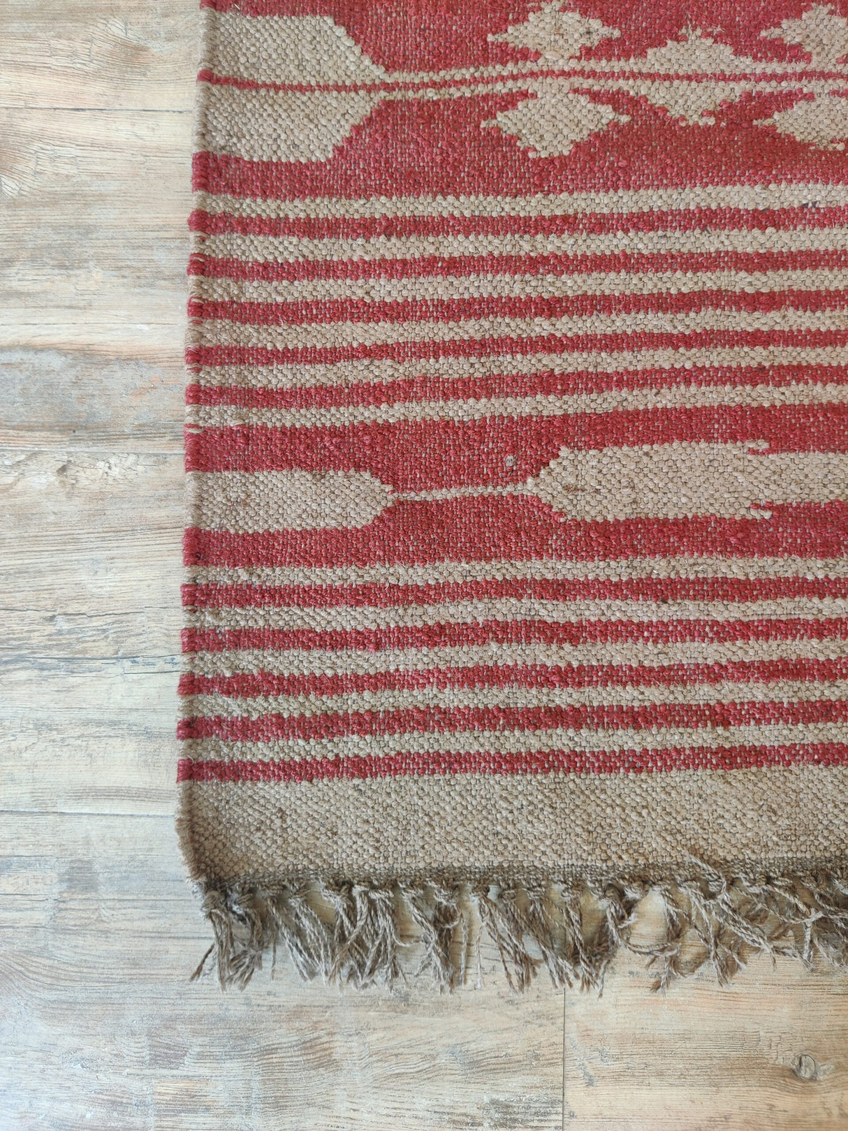 Handwoven Wool Jute Sofa Bedroom Rug