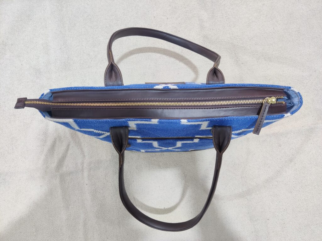 Cotton Tote Bag,Handwoven Cotton Dhurrie Bags