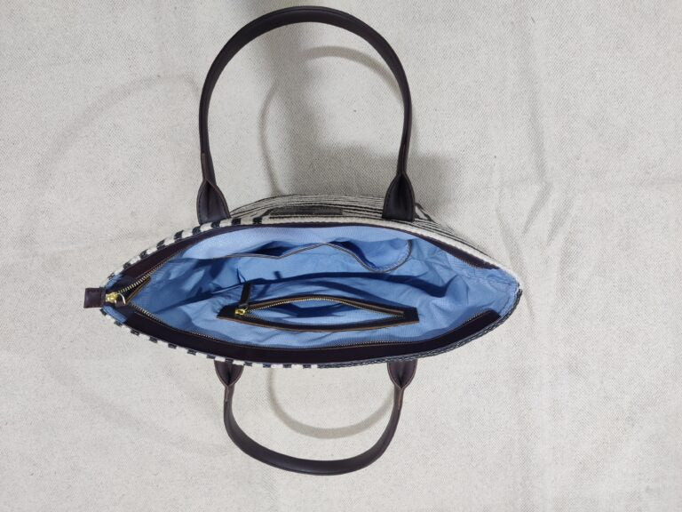 Cotton Tote Bag,Multicolor,Traditional Dhurrie Bag