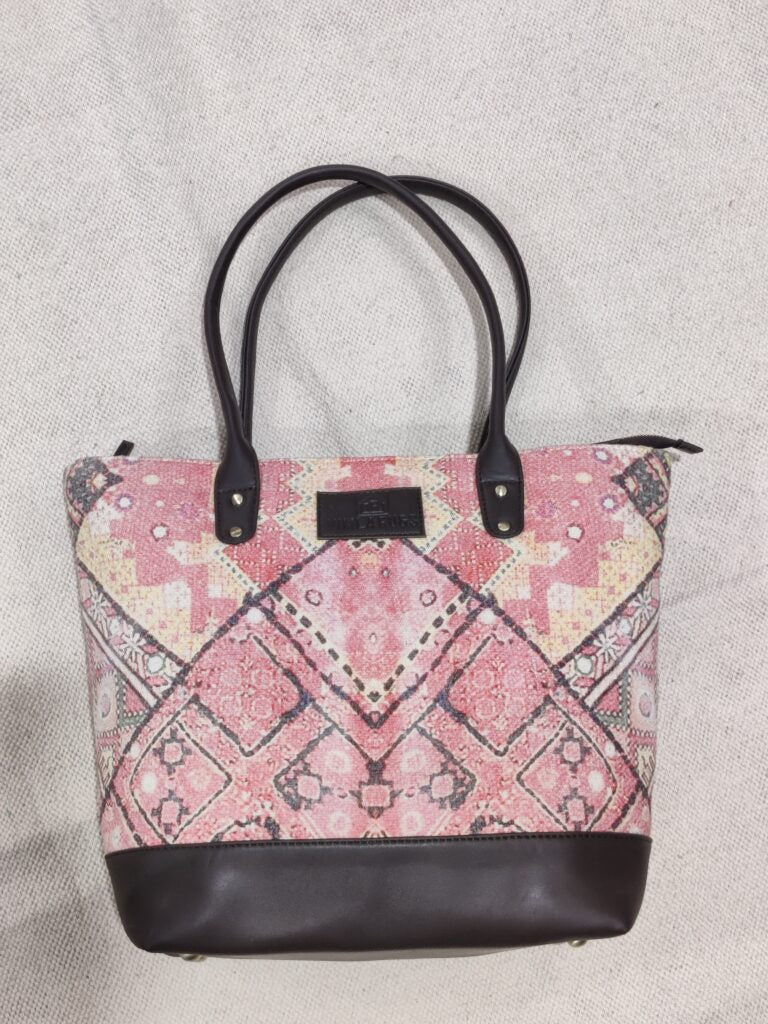 Cotton Printed Dhurrie Sling Bag,Multicolor,Boho Dhurrie Bags