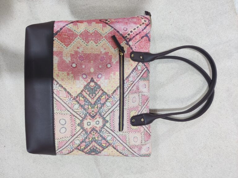 Cotton Printed Dhurrie Sling Bag,Multicolor,Boho Dhurrie Bags