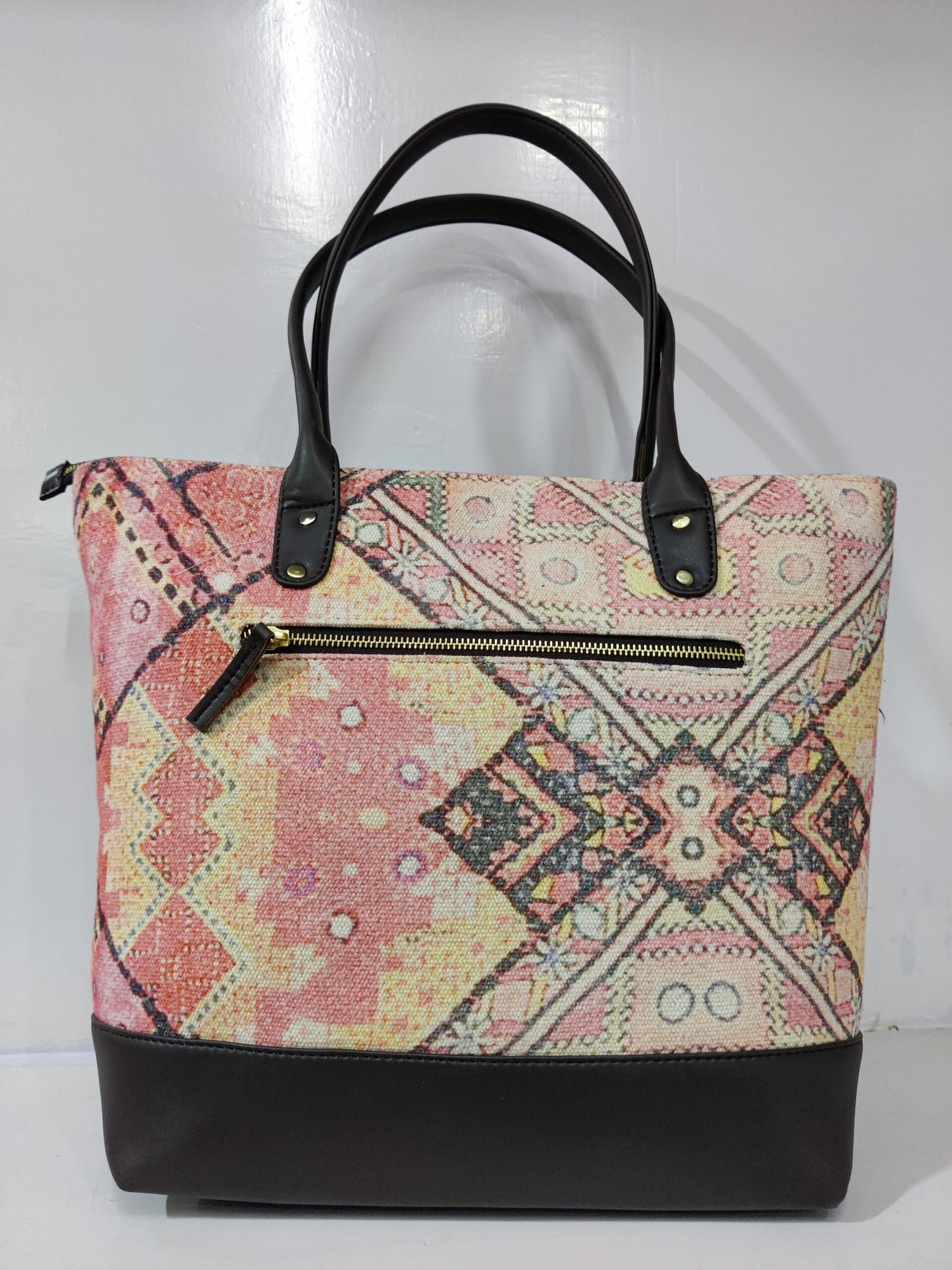 Cotton Printed Dhurrie Sling Bag,Multicolor,Boho Dhurrie Bags