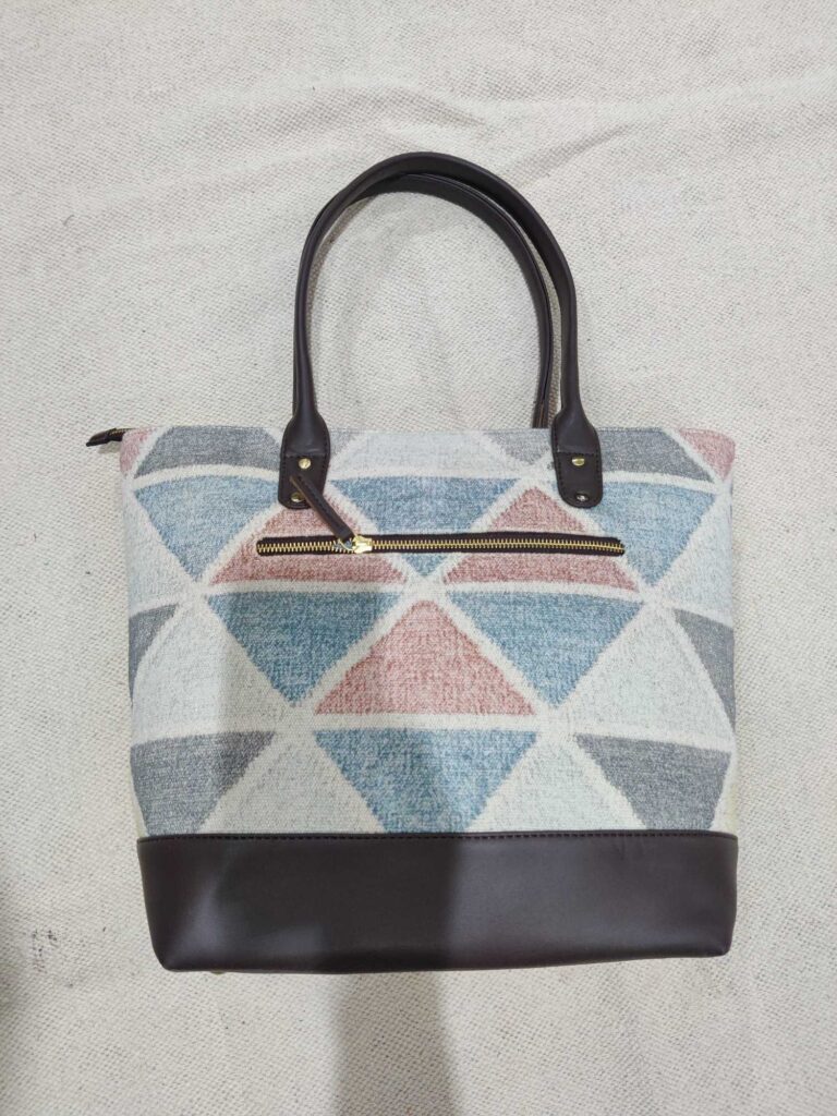 Bohemian Dhurrie Bags,Cotton Printed Dhurrie Sling Bag,Multicolor