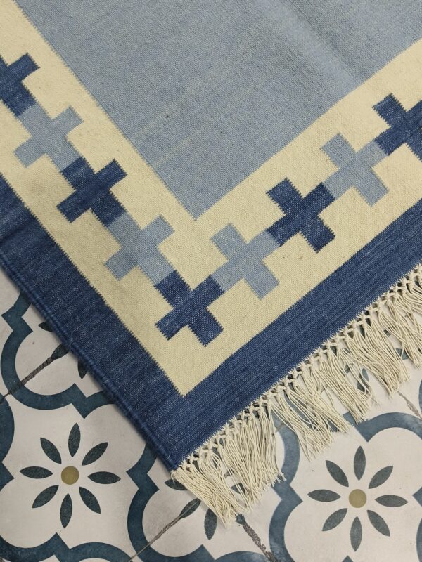 Wool Cotton Kilim Flatweave Rug, Home Decor Rug, Bedroom Rug, Custom Rug