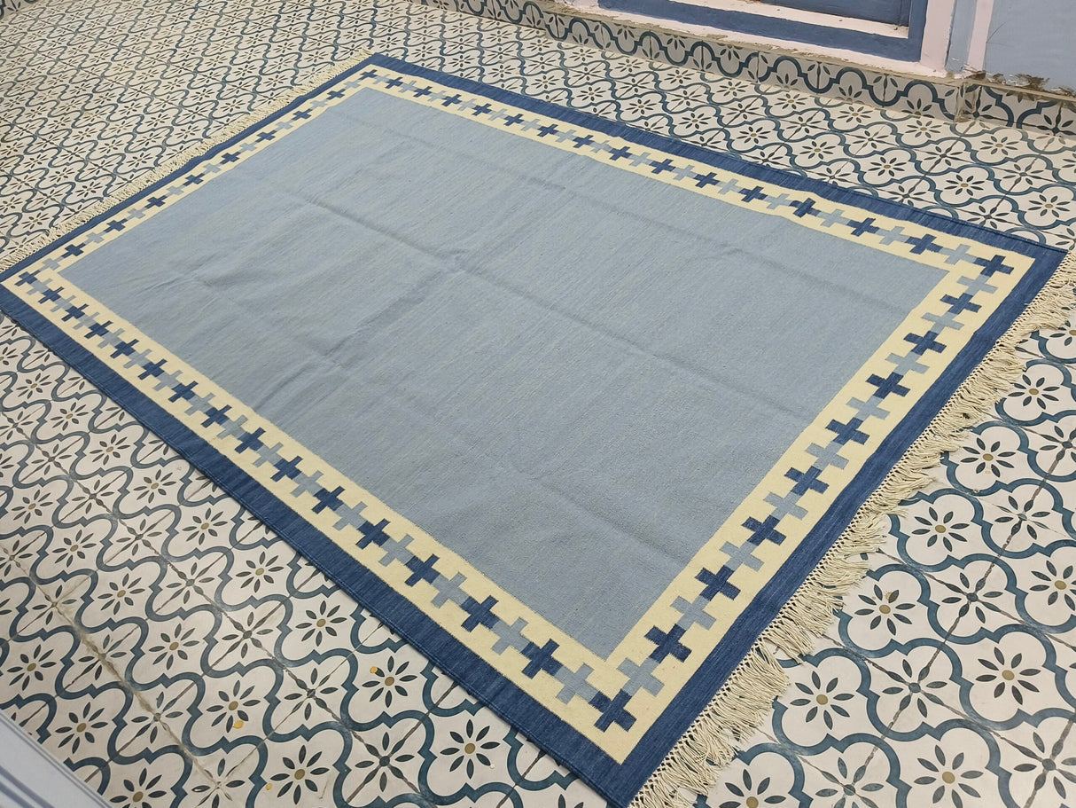 Wool Cotton Kilim Flatweave Rug, Home Decor Rug, Bedroom Rug, Custom Rug