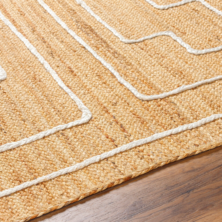 Eco-Friendly Jute Area Rug – Handmade Braided Natural Fiber Rug