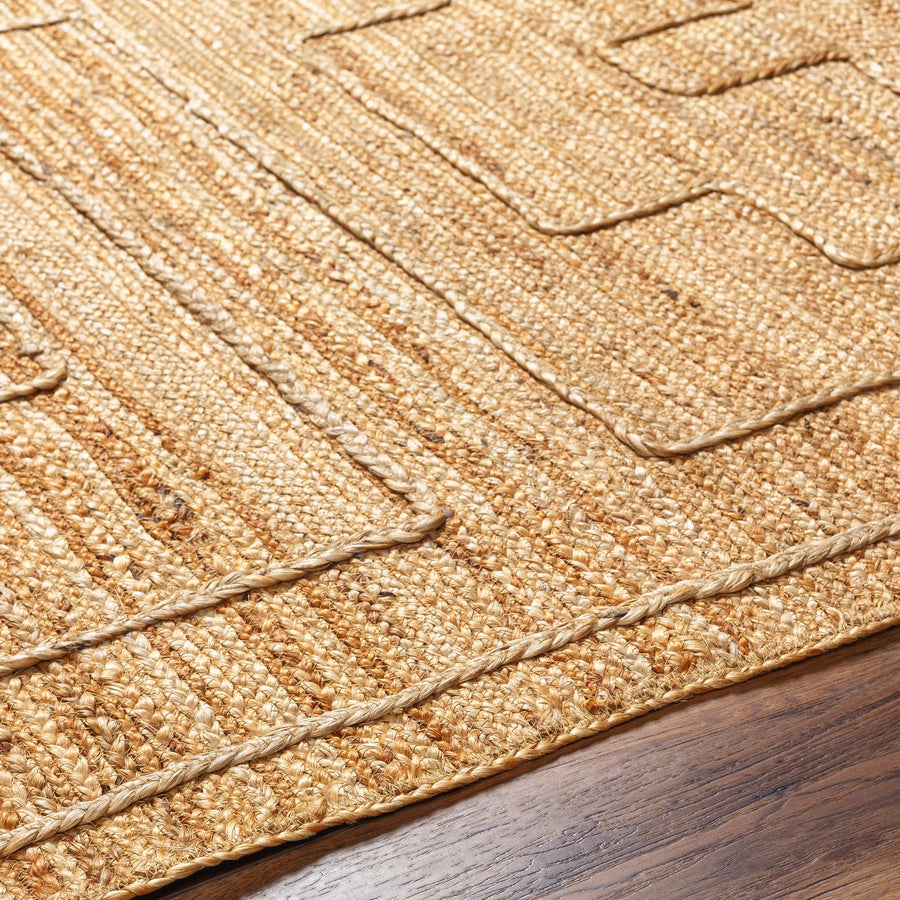 Eco-Friendly Jute Area Rug – Handmade Braided Natural Fiber Rug