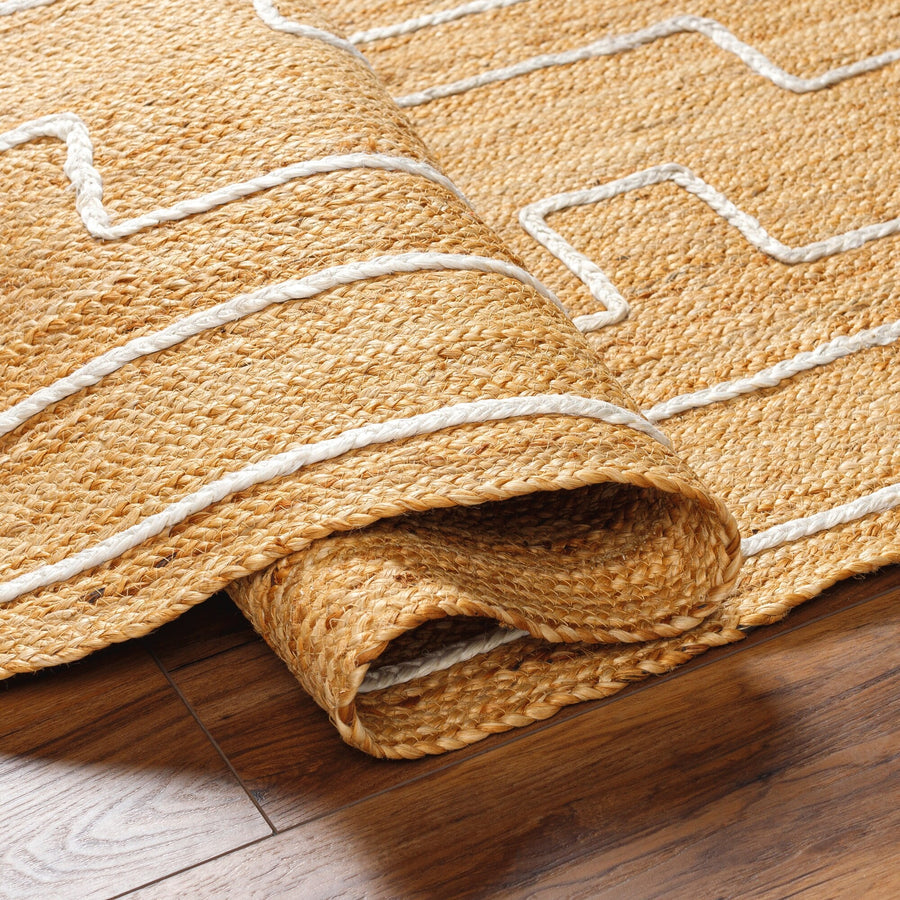 Eco-Friendly Jute Area Rug – Handmade Braided Natural Fiber Rug
