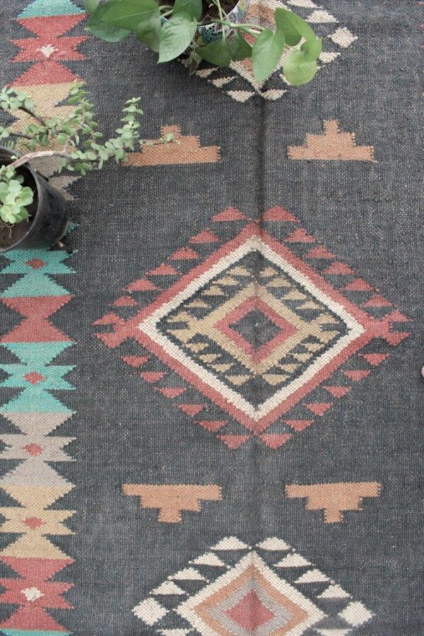Natural Jute Kilim Dhurrie Rugs Handmade Home Decor Rug