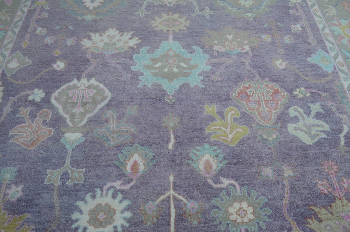 Purpal Oushak Carpet Oversized Oushak Rug, Handwoven Oushak Rugs