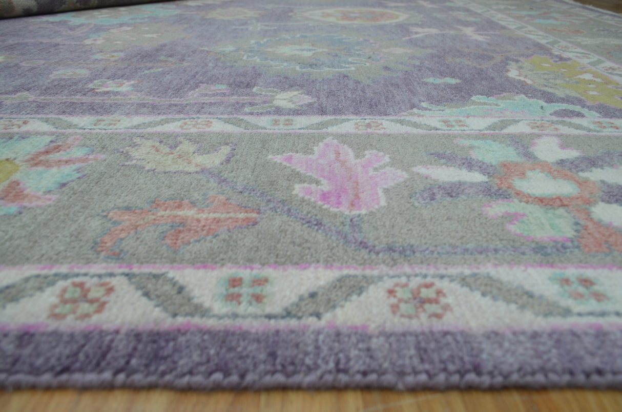 Purpal Oushak Carpet Oversized Oushak Rug, Handwoven Oushak Rugs
