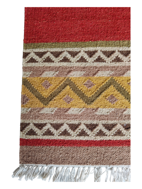 Dhurrie Rugs, Wool Kilim Rug Livingroom Dinning And Kitchen Carpet