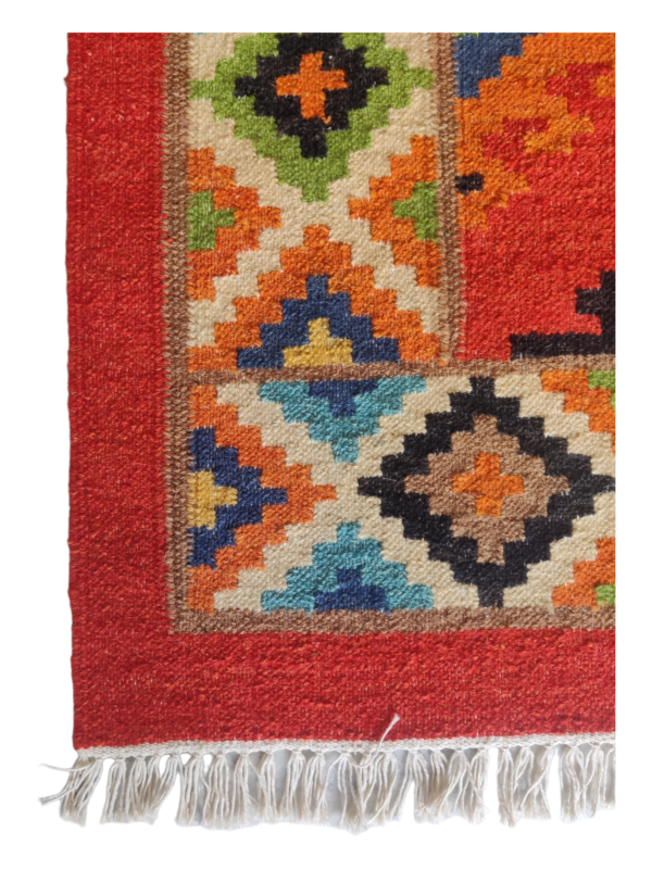 Dhurrie Rugs Indian Wool Kilim Rug