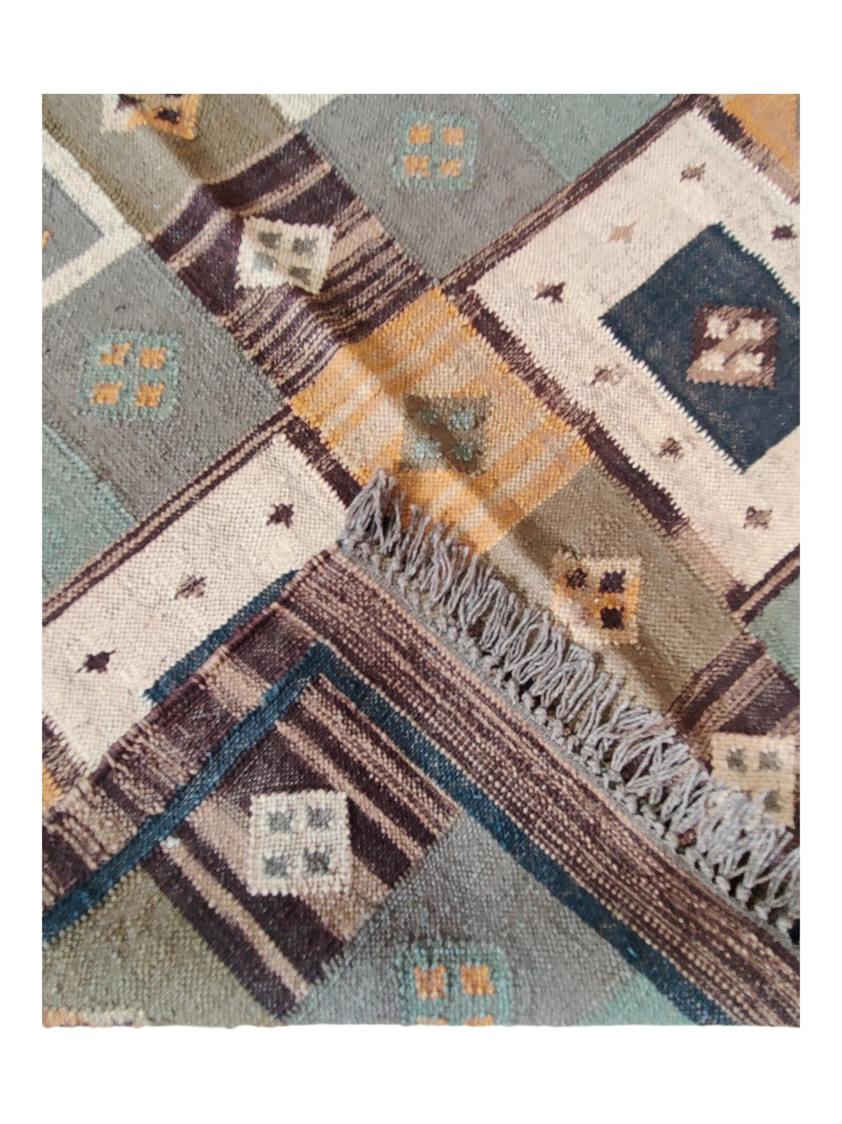 Jute Kilim Rug Custom Rug Handwoven Navajo Kilim Carpets